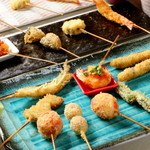 和旬彩 串あげ おばら - 料理写真:串揚げ10コース