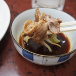 おでん 七福食堂 - ジンギスカン炒め（ベルダレ）