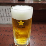 Oden Shichifuku Shokudou - 生ビール
