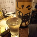 金町製麺 - 明鏡止水酒門の会辛口純米