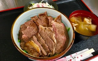 Nikuya - ステーキ丼「肉」大盛り