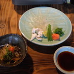 あのりふぐ料理 まるせい - てっさ＆てっぴ（これで１人前です）