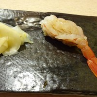 豊鮨 - 赤エビ