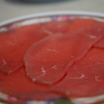 Pho 777 Vietnamese Restaurant - PHO w/Slice of Rare Steakの肉アップ