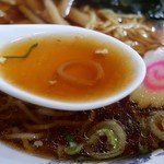 柳華 - カレー味半チャーハン＋ラーメン（700円）