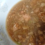 ラーメン二郎 - ド乳化スープ