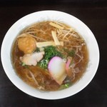 ふけた食堂 - 牛骨ラーメンです（メニューではただラーメンと表記）