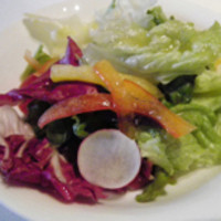 レストラン 椿山荘 カメリア - 味のしないサラダ
