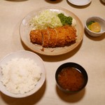 とんかつ幸楽 - ミルフィーユかつ定食　1,800円