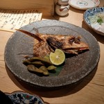 ぎおん 阪川 - のどぐろの頭の塩焼き