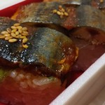Koichi An - 秋刀魚炙り押し寿司
