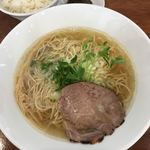 安居 - 魚介塩ラーメン