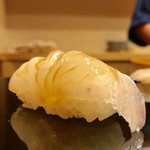 鮨 竜介 - 2019.10.  真鯛