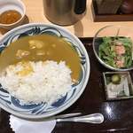 季の庭 - ランチ　カレー　800円