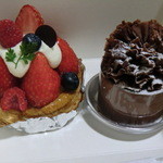 パティスリー タダシ ヤナギ - タルトフリュイとカライブ