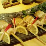 西銀 ぼたん - 赤ムツ（のどくろ）の串焼き