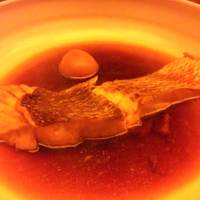 魚匠 銀平 道頓堀店 - 鰈の煮付け