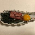 鰻はし本 - 鹿肉の前菜