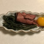 鰻はし本 - 鹿肉の前菜