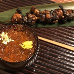 鰻はし本 - 鰻ムースと肝焼き