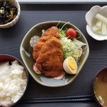 有栖川食堂 - 日本のご当地料理(新潟県 タレかつ(豚ヒレ肉のかつ&煮たまご)(1000円)