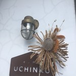 ウチンク - お店の入り口にある看板