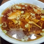 支那そば 佐川 - 支那そば。愚生的県内ナンバーワンのラーメン。