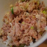 会津ラーメン 和 - ネギチャーシュー丼