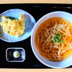 鶏天うどん