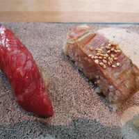 肉寿司 肉和食 KINTAN コレド室町 - 牛肉寿司２巻