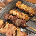 旨唐揚げと居酒メシ ミライザカ - 焼鳥もいい感じ