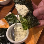 旨唐揚げと居酒メシ ミライザカ - このクリームチーズ、うまっ！！