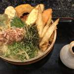 大地のうどん 東京馬場店 - 野菜天ぶっかけ