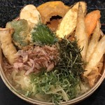 大地のうどん 東京馬場店 - 野菜天ぶっかけ（アップ）
