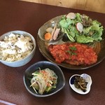 ジャム cafe 可鈴 - 【週替わりランチ(1,050円)】お料理が出揃いました。