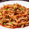 知音食堂 - 料理写真:豚肉細切りの辛味噌炒め