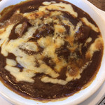 コキール - ハンバーグランチ（カレー焼きチーズ）
