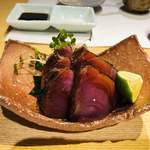 御料理 うえの - 戻り鰹は濃厚かつ、旨味たっぷり♡