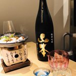 御料理 うえの - 「山本」登場〜☆彡ご一緒さんはワインでしたので、私2合もいただいてしまいました(^◇^;)