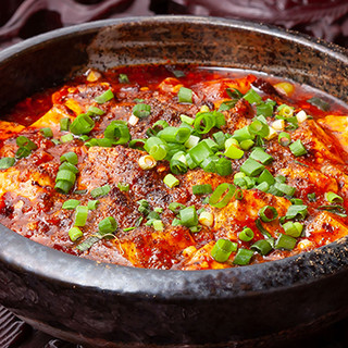 麻婆豆腐をはじめ、本場四川でお馴染みのメニューも揃ってます！