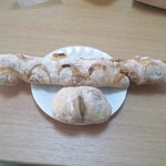 パン・ドゥ・マルシェ - 並べて大きさ比較♪