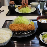 とんかつ まい泉 青山本店 - 沖田黒豚ロースかつ膳　<小>　\2,100