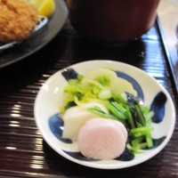 とんかつ まい泉 青山本店 - 沖田黒豚ロースかつ膳　香物