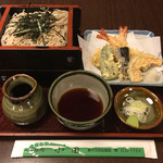 そば処小田 - 天ざる