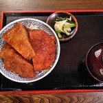 Yamasen - ソースかつ丼1200円