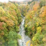 栗駒フーズ - 小安峡③橋の上から