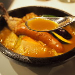 ひげ男爵 - 肉男爵（スープ）