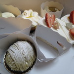 スイーツガーデン ユウジアジキ - 【再訪３】本日購入のケーキ達