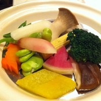 礼華　青鸞居 - 蒸し野菜