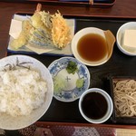 仙波そば小林 - 天ぷら定食